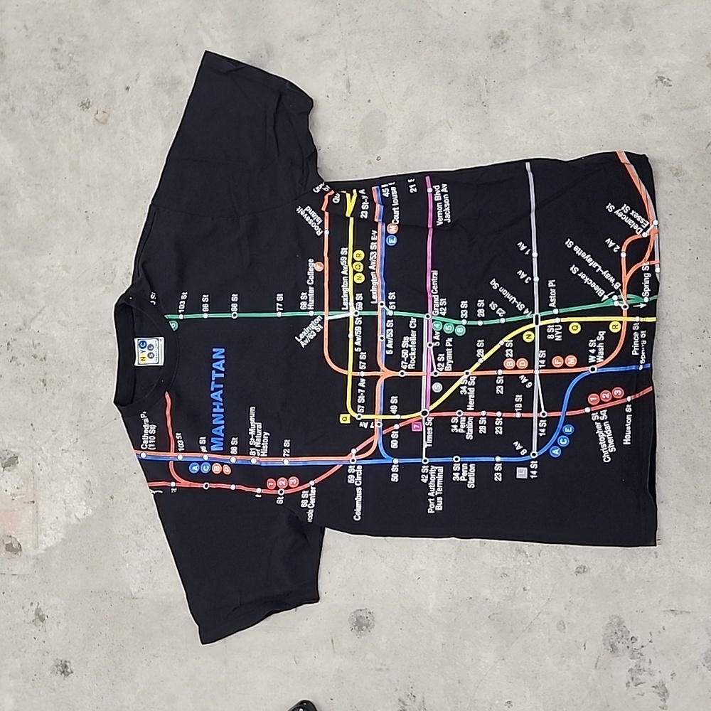 NYC Subway Graphic Tee